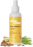 Dog Paw Cleaner - 5.1 Fl Oz of Alcohol Free Paw Sanitizer Spritz - Made with Aloe, Copaiba Oil, and Lemongrass Oil to Nourish and Clean Paws - Made in The USA