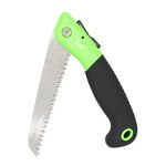 GTIWUNG Professional Folding Hand Saw, Portable Folding Landscaping Hand Saw, Nonslip Handle Saw, Multifunctional Hand Saw, Best for Trimming Trees, Plants, Shrubs, Wood, and More