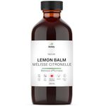 Lemon Balm Herbal Tincture Liquid Extract, Quality Hand Crafted Natural Medicine Remedies Herb Formula Drops, Non-GMO, Vegan, Gluten Free, No Fillers (Melissa officinalis) (250mL, 8.5oz)