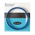 Imachinist S93123414 M42 Bi-Metal Soft Ferrous Metal Cutting Bandsaw Blade 93-1/2" X 3/4" X 10/14tpi Variable Teeth