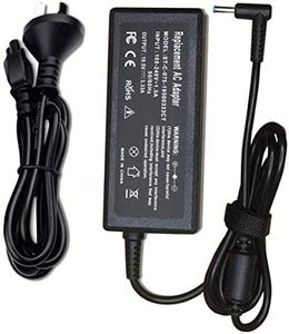 AC Adapter Laptop Charger Power Cord for HP Pavilion 15 17 Notebook, HP 250 255 G2 G3 G4 G5 Series, HP Spectre X360, Stream 11-D008TU R007TU TPN-Q154 TPN-C117 TPN-Q117 TPN-C115 740015-001 740015-003 Blue Tip 19.5V 3.33A HSTNN-CA40 ADP-45WD B HSTNN-LA35