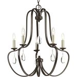 Anjoux Collection Five-Light Chandelier