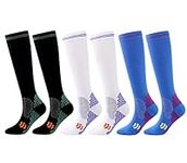 3 Pairs Compression Socks for Women