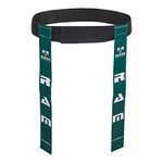 Ram Rugby Tag Belts - Set of 10 Belts & 20 Tags - Non-Contact Tag Ruby Training Aid (Large, Green)