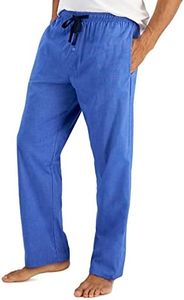 Hanes Pantalones de Pijama Tejidos, Azul Vaquero, M para Hombre