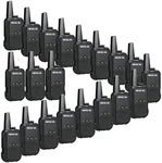 Retevis RT15 Radios Walkie Talkies, Business 2 Way Radios Rechargeable,Portable,USB Charing,VOX Hands Free,Two Way Radio for Adult, Restaurants Healthcare Retail Commercial (20 Pack)