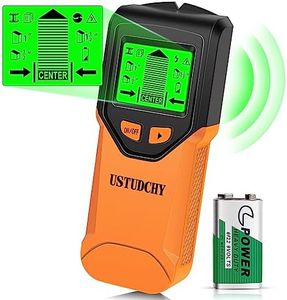Stud Finder - 5 in 1 Electronic Stud Finder Wall Scanner, Stud Sensor with Digital LCD Display & Intelligent Microprocessor Chip, Beam Finders Wall Detector for Wood AC Wire Metal Studs Joist Pipe
