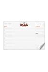 Legami - Mouse Pad in Paper and Block-Notes, 25x17 cm, 55 Detachable Sheets, FSC Certified Paper, Made in Italy, Boss