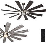 72 Inch 12 Blades Indoor Ceiling Fa