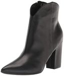 NINE WEST FOOTWEAR Women's Ghost Ankle Boot, Black 001, 8 UK