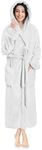PAVILIA Women Hooded Plush Soft Rob