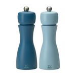 Peugeot 2/33279 Tahiti Dup Summer Salt and Pepper Mill Set, 15cm/6", Blue