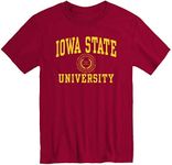 Barnesmith Iowa State University Cyclones Short-Sleeve T-Shirt, Heritage, Cardinal, Small