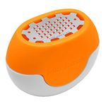 Microplane 34830 FlexiZesti Zester tool Stainless steel/Orange, 7 x 3.8 x 5.5 cm