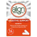 Align Probiotic Digestive Support, IBS Symptom Relief such as Gas, Abdominal Discomfort, Bloating, #1 Doctor Recommended Probiotic Brand*, Contributes to a Natural Healthy Intestinal Flora, 14 Capsules