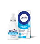 Otrivine Adult 0.1% Decongestant Nasal Spray and Blocked Nose Relief, 10ml