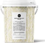 ORKU Pure 700g Natural Beeswax Pellets: White Tub for Pharmaceutical, Cosmetic, and Candle - Premium Grade Bees Wax for Quality Craftsmanship and Natural Beauty