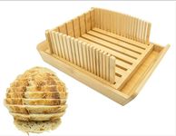 The Original Sourdough Slicing Guide - Made Exclusively For Slicing Sourdough Bread and Other Wider Loaves - Adjustable Bread Slicing Width to Fit All Sizes and Types - Sourdough Slicer