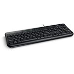 Microsoft Wired Desktop 600 Keyboard and Mouse Set, UK Layout - Black