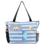 Large Beach Bag for Women, Waterproof Beach Tote Bag with Zipper, Reusable Grocery Bags for women, Tote Bags for Shopping