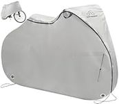 TeamObsidian Bike Cover - Outdoor Bike Storage, Bicycle Transportation or Travel Covers - Waterproof eBike Protection - For 1 to 3 Bikes - Heavy Duty Ripstop 300D Oxford Material
