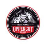 Uppercut Deluxe, Deluxe Pomade, Professional Water Based Pomade to Create Timeless and Classic Looks, Strong Hold and High Shine 100g