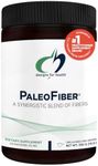 Designs for Health PaleoFiber - 12 Digestive Fiber Blend Powder Supplement with Psyllium Husk, Flax + Apple Pectin - Prebiotic Gut Support, Unflavored + Unsweetened - Vegan (60 Servings / 300g)