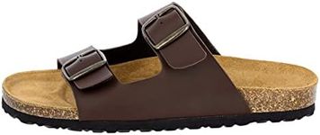 Lico Men's Bioline Man Pantoletten, Braun, 9 UK