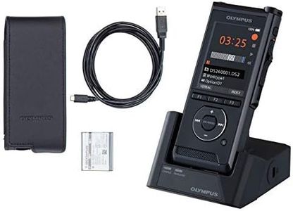 Olympus DS-2600 Digital Voice Recorder with Docking Station, Rechargeable Batteries, Case & Olympus Dictation Software