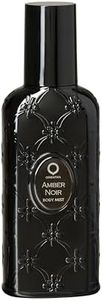 Orientica Luxury Amber Noir Body Mist - Elemi, Fig, Carrot, Lily of the Valley, Cedarwood, Sandalwood, Musk - Arabic Perfume for Men & Women - 8 Oz / 236ml