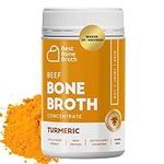 Beef Bone Broth Concentrate with Turmeric | Help Improve Joints, Skin, & Gut | Liquid Collagen Amino Acids | Keto, High Protein, Gluten Free | Made from Grass-Fed Beef - 35 Servings / 8.7 liters