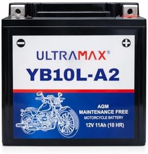 Ultramax YB10L-A2 Motorcycle Battery for Suzuki GS500E (89-04) - 500cc