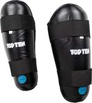 TOP TEN Wako Style Shin Guards Size L Black