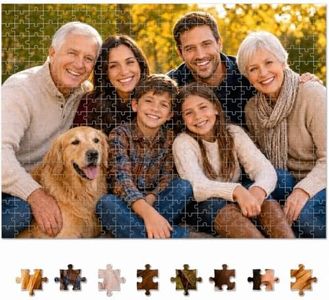 Jollitot Custom Photo Jigsaw Puzzles for Adults 1000 Pieces 20x30 Personalized Photo Puzzle Gift for Birthday, Wedding, Family, Couples, Pet