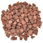 Stanbroil 10 Pounds Red Lava Rock Granules, Decorative Landscaping for Fire Bowls, Fire Pits, Gas Log Sets, Indoor or Outdoor Fireplaces (2-3 CM)