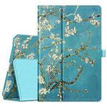 Fintie Case for iPad 9.7 2018/2017, iPad Air 2, iPad Air - [Corner Protection] Premium Vegan Leather Folio Stand Cover, Auto Wake/Sleep for iPad 6th / 5th Gen, iPad Air 1/2 (Blossom)