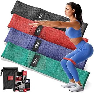 Bandas Elásticas Musculacion en Bucle Set/Cintas de Resistencia + eBook Guía de Ejercicios | Natural Loop Glúteos Bands, Fitness Gimnástica Gluteband Gomas Boxeo Pilates Yoga