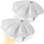 Canvint Toilet Light, Motion Sensor Bathroom Night Light with 3 Colours and 3 Lighting Modes, Toilet Bowl Light with Magnetic for Bathroom, Stairs, Bedroom, Children's Room, Hallway (2 Pack)