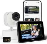 Ognee Baby Car Camera, 2K Crystial Clear Color Night Vision