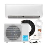 12000BTU Mini Split AC/Heating System, SIMOE 21 SEER2 208-230V Mini Split Air Conditioner, Ductless Air Conditioner with 1 Ton Heat Pump & Inverter, Energy Star, Wall-mounted AC, Cools Up to 750 Sq.Ft