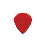 Jim Dunlop 47P3N Nylon Jazz Pick Player Pack (Pack of 6), Red, 1.38mm