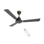 SINOX Edge 48'' Hybrid Dual Input (12V DC/230V AC) BLDC Ceiling 35Watt Fan with Remote High Speed 1200 MM (METT BLACK)