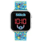 Disney Unisex Kid's Digital Quartz Watch with Plastic Strap LAS4038