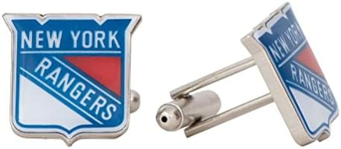 Desert Cactus New York Rangers Cufflinks NHL Team Logo National Hockey League Formal Wear (Cufflinks)