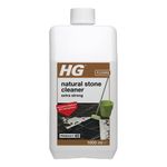 HG Natural Stone Cleaner Extra Strong, Product 40, Removes Grease & Dirt, Shine Restoring Floor Wash with Polish for Natural Stone & Marble Tiles, Concentrated Mopping Cleanser – 1 Litre (213100106)