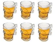 Raghavendra Sarkar® Classic Skull Shape Design Beer Mug (540 ML) (6)