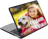 Custom Personalized Case for MacBook Air 13 Inch A2337 M1/M2 Retina A2179/A1932 (2020 2019 2018) Customize Photo Picture Logo Text Name Clear Hard Shell/Black Edge Cover 13" with Touch ID