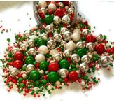 Cake N Bake Christmas Themed Edible Sprinkles (35g, Christmas Themed)