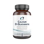 Designs for Health Calcium D-Glucarate - 1200mg CDG for Liver Support - Detoxification + Healthy Hormone Metabolism Support Supplement for Men + Women - Non-GMO, Soy-Free (60 Capsules)