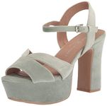 Chinese Laundry Women's Platform Sandal Heeled, Mint, 10
